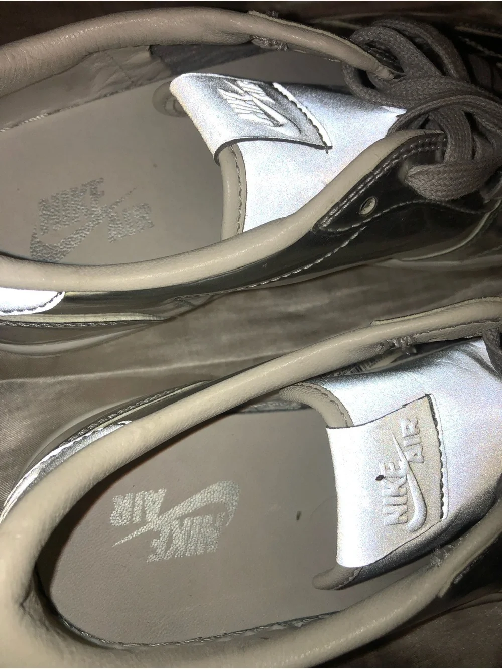 Air Jordan 1 Retro Pinnacle Low Silver